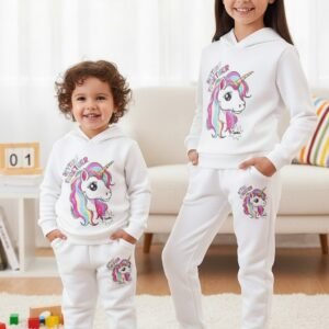 শীতের জাদুতে আপনার সোনামণিকে উষ্ণ রাখবে, স্টাইলিশ ডিজাইনের হুডি সেট!