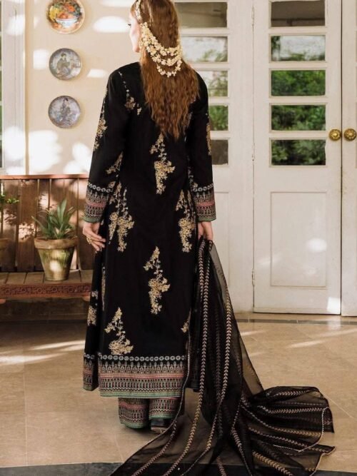 🤎 আফসান প্রিন্ট পিওর কটন থ্রি পিস