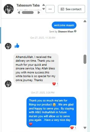 Boro Bazar Bd Happy Customer Review of Abaya Product